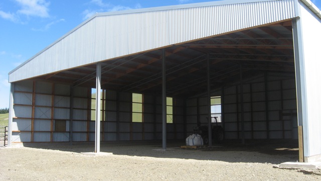 Large Steel Farm Building